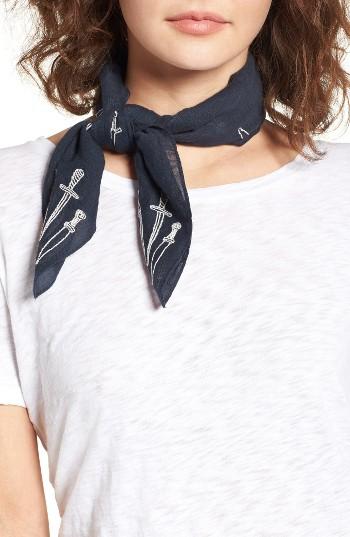 Women's Rag & Bone Embroidered Dagger Bandana