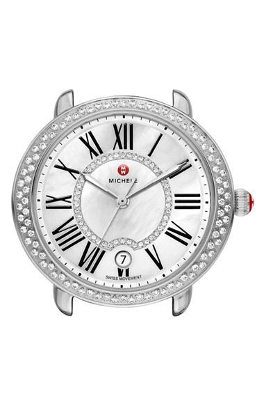 Women's Michele Serein 16 Diamond Watch Case, 34mm X 36mm