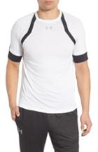 Men's Under Armour Hexdelta Run Fit T-shirt, Size Small - White