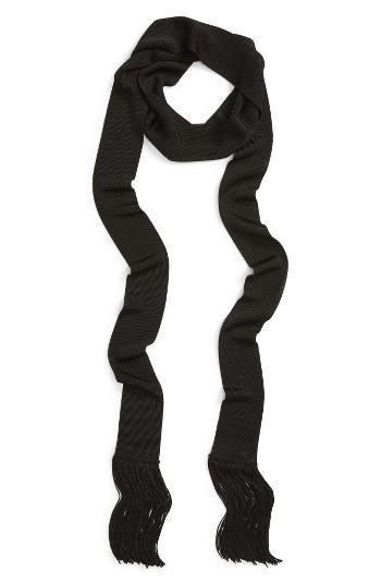 Women's Halogen Fringe Skinny Scarf