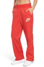 Women's Nike Sportswear Archive Snap Track Pants - Red