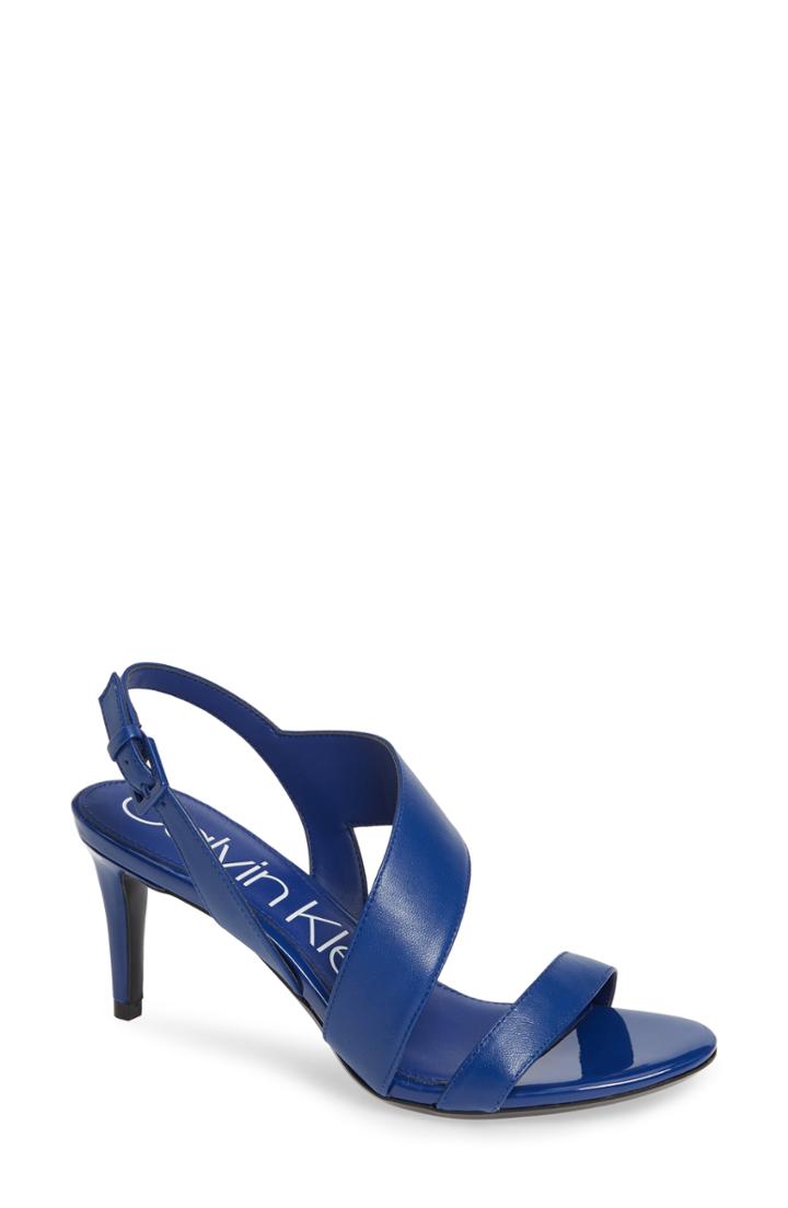 Women's Calvin Klein Lancy Sandal M - Blue