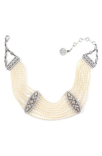 Women's Ben X Ben-amun Imitation Pearl Collar Necklace