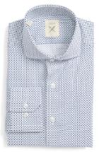 Men's Strong Suit Trim Fit Dot Dress Shirt