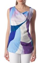 Women's Pietro Brunelli 'fialka' Graphic Maternity Top