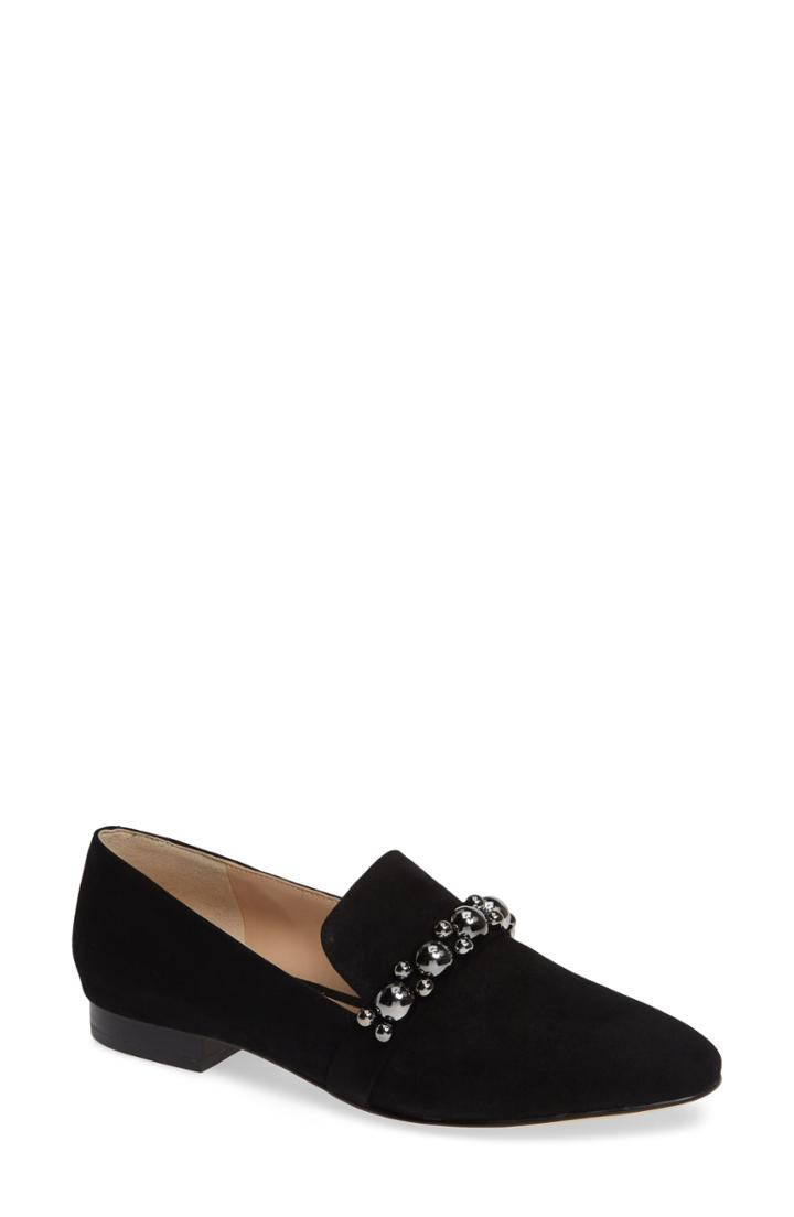 Women's Karl Lagerfeld Paris Liv Flat .5 M - Black