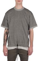 Men's Zanerobe Stripe Box Sweatshirt - Grey