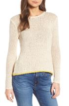 Women's James Perse Open Stitch Sweater - White