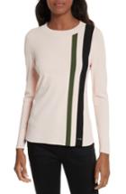 Women's Ted Baker London Mopose Stripe Sweater - Pink