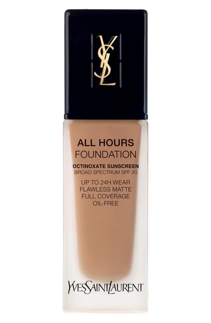 Yves Saint Laurent All Hours Full Coverage Matte Foundation Spf 20 - B70 Mocha