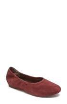 Women's Rockport Total Motion Luxe Ruched Slip-on .5 M - Burgundy