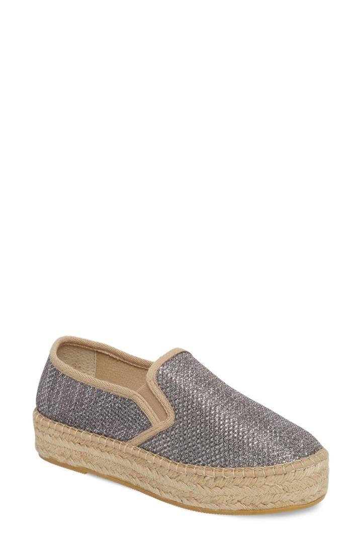 Women's Toni Pons Fonda Platform Espadrille Sneaker .5-6us / 36eu - Grey