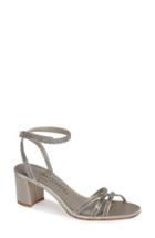 Women's Pedro Garcia Xafira Crystal Embellished Sandal Us / 34eu - Grey