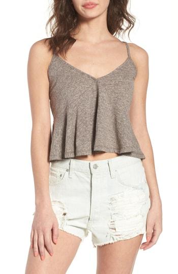 Women's Bp. Peplum Camisole, Size - Grey