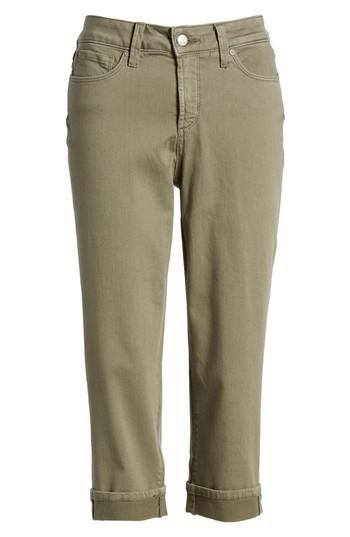 Women's Nydj Marilyn Crop Jeans - Green