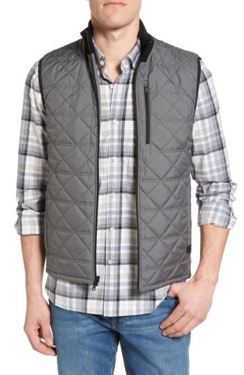 Men's Victorinox Swiss Army Quilted Vest - Grey