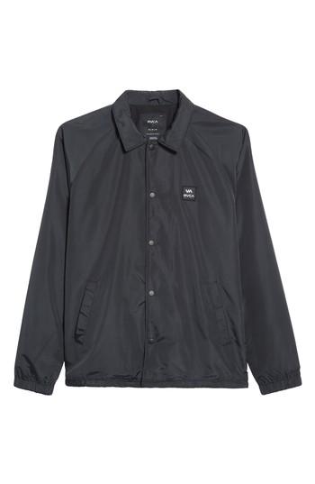 Men's Rvca All The Way Coach's Jacket