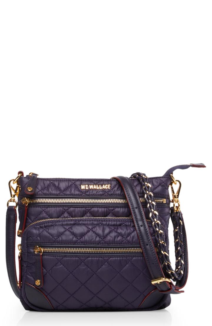M Z Wallace Downtown Crosby Crossbody Bag - Purple