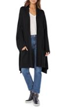 Women's Michael Stars Shawl Collar Cashmere Blend Cardigan - Black