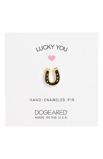 Women's Dogeared Lucky You Pin