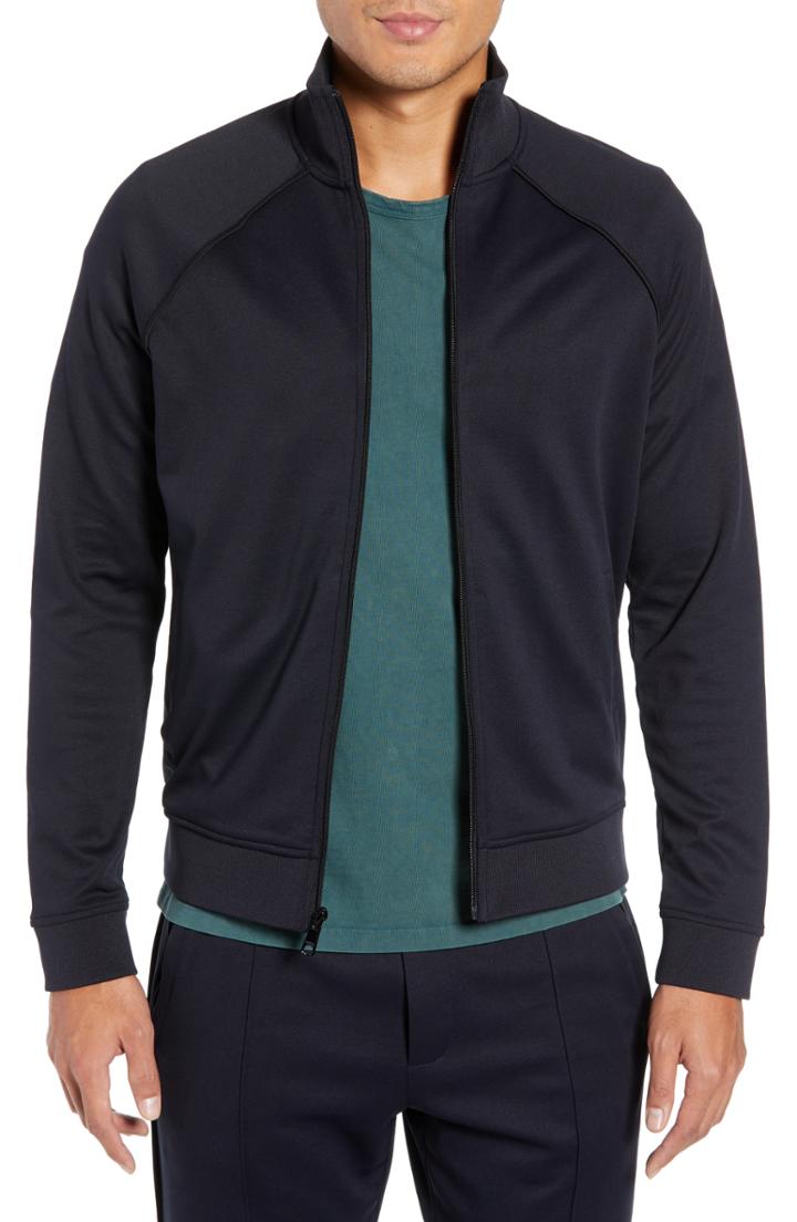 Men's Vince Regular Fit Track Jacket - Blue