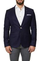 Men's Maceoo Socrate Plaid Sport Coat (xxl) - Purple