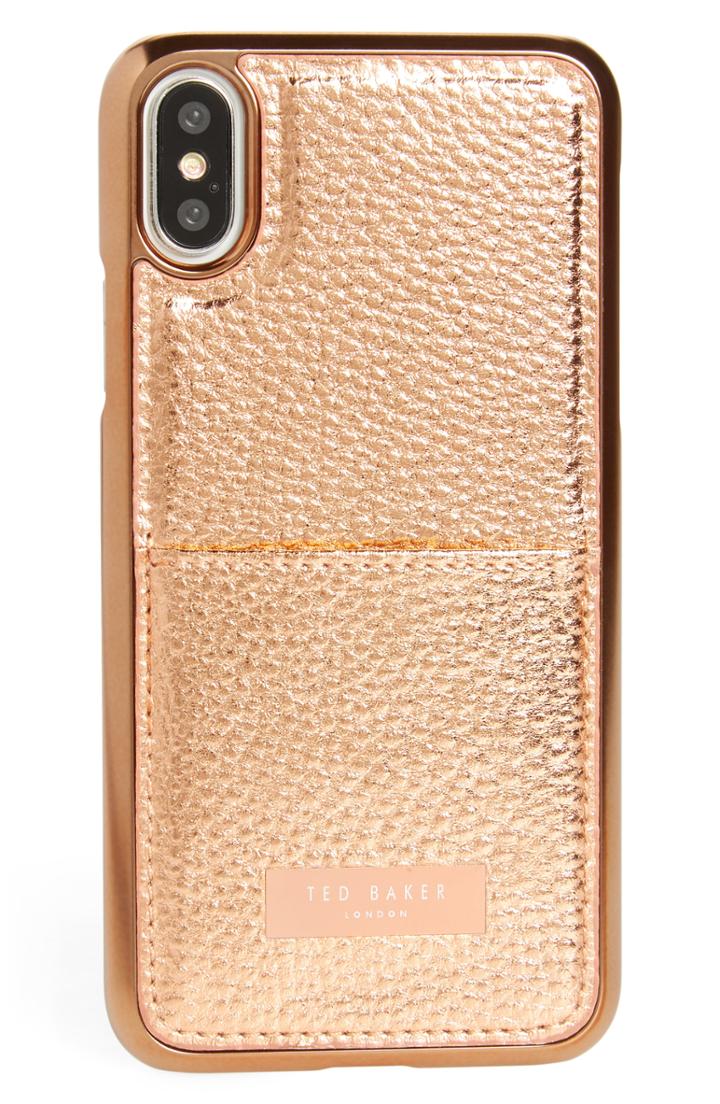 Ted Baker London Korrii Cardholder Iphone X & Xs Case - Pink