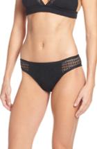 Women's La Blanca Crochet Side Hipster Bikini Bottoms