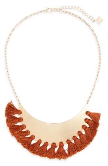 Women's Panacea Tassel Bib Necklace
