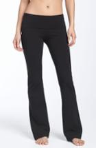 Women's Hard Tail Roll Waist Bootleg Flare Pants