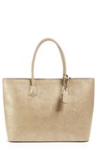 Sole Society Hawna Faux Leather Tote - Beige