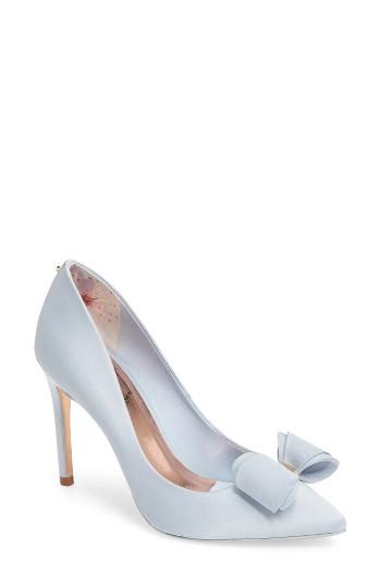 Women's Ted Baker London Azeline Bow Pump M - Blue