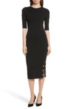 Women's Veronica Beard Joss Body-con Knit Dress - Black