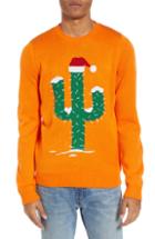 Men's Topman Santa Cactus Sweater