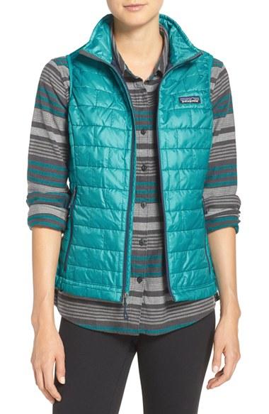 Women's Patagonia 'nano Puff' Insulated Vest - Blue