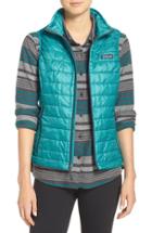 Women's Patagonia 'nano Puff' Insulated Vest - Blue