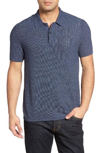 Men's John W. Nordstrom Polo Sweater - Blue