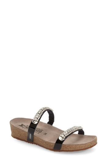 Women's Mephisto 'ivana' Crystal Embellished Slide Sandal