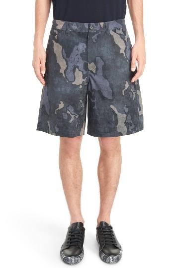 Men's Acne Studios Allan Camo Print Shorts