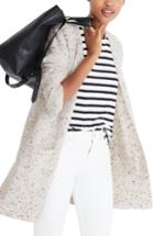 Women's Madewell Donegal Kent Cardigan Sweater, Size - White