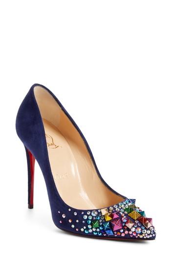 Women's Christian Louboutin Keopump Pump Us / 36eu - Blue