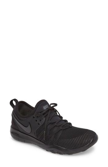 Women's Nike Free Tr 7 Training Shoe .5 M - Black
