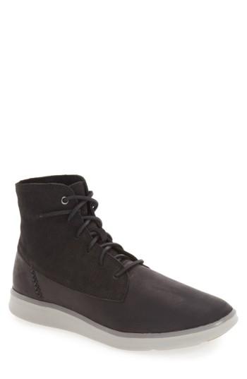 Men's Ugg 'lamont' High Top Sneaker .5 M - Black