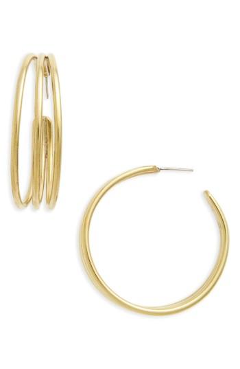 Women's Soko Triple Band Hoop Earrings