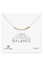 Women's Dogeared Balance Tube Chain Necklace
