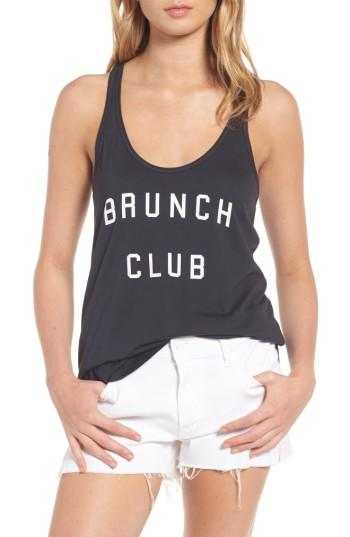Women's South Parade Brunch Club Tank - Black