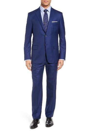 Men's Hickey Freeman Beacon Classic Fit Solid Wool Suit