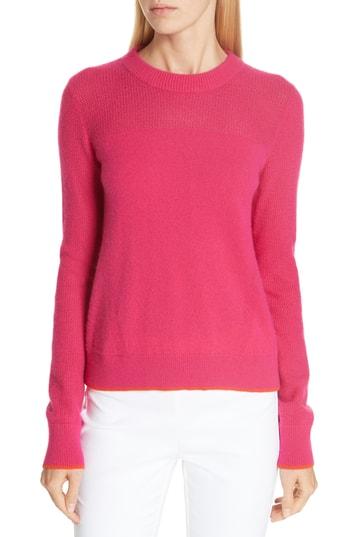 Women's Rag & Bone Yorke Cashmere Hoodie, Size - Pink