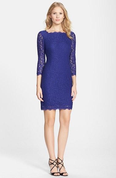 Women's Adrianna Papell Lace Overlay Sheath Dress