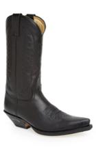 Men's Sendra 'reno' Cowboy Boot .5 D - Black